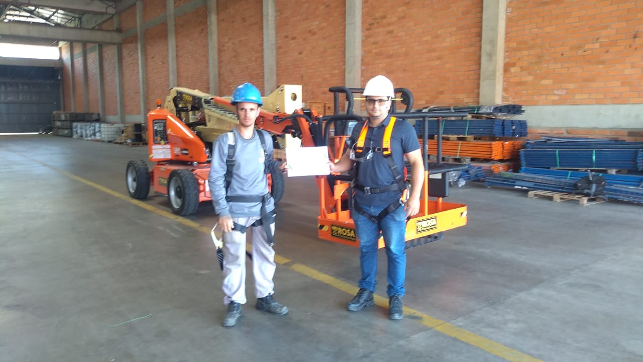 Treinamento da equipe da ST Previne.